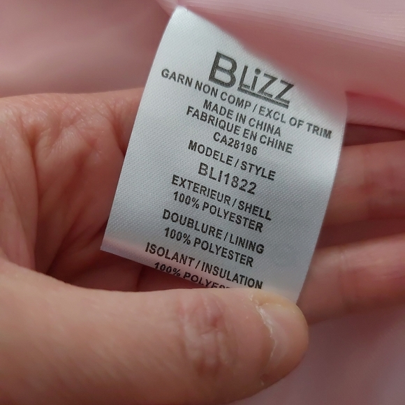 Blizz girls winter coat size 3 - Picture 3 of 6